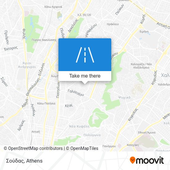 Σούδας map