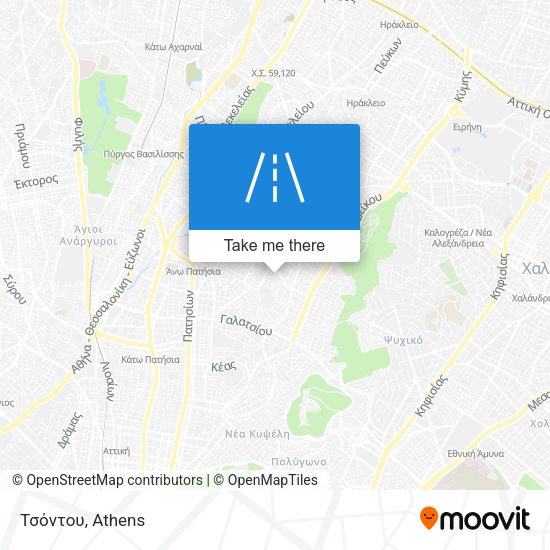 Τσόντου map