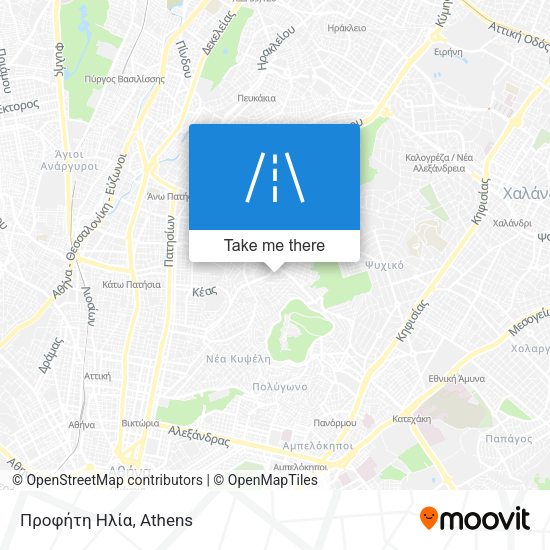 Προφήτη Ηλία map
