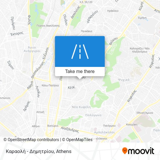 Καραολή - Δημητρίου map