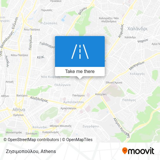 Ζησιμοπούλου map