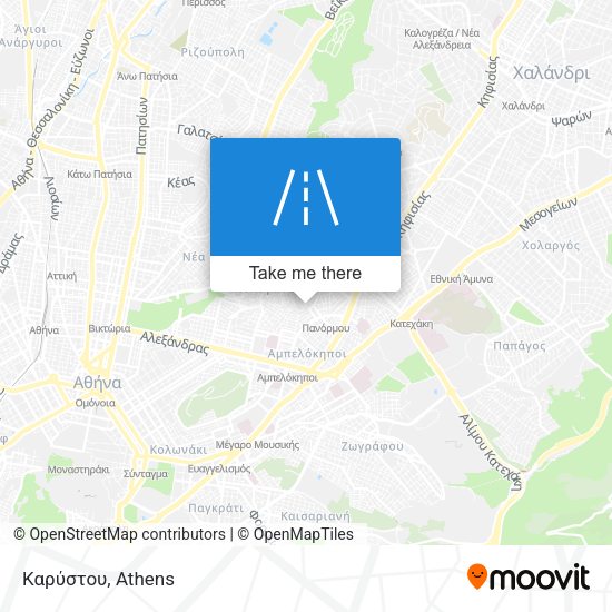 Καρύστου map