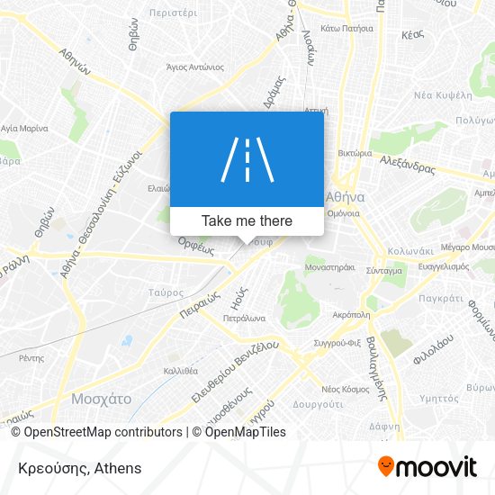 Κρεούσης map