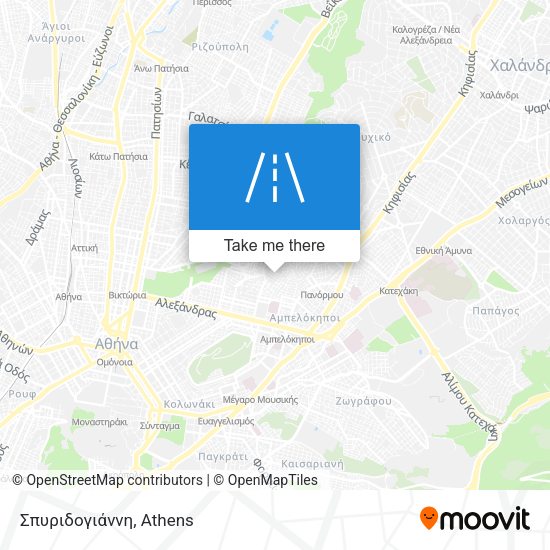 Σπυριδογιάννη map