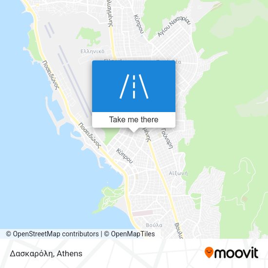 Δασκαρόλη map