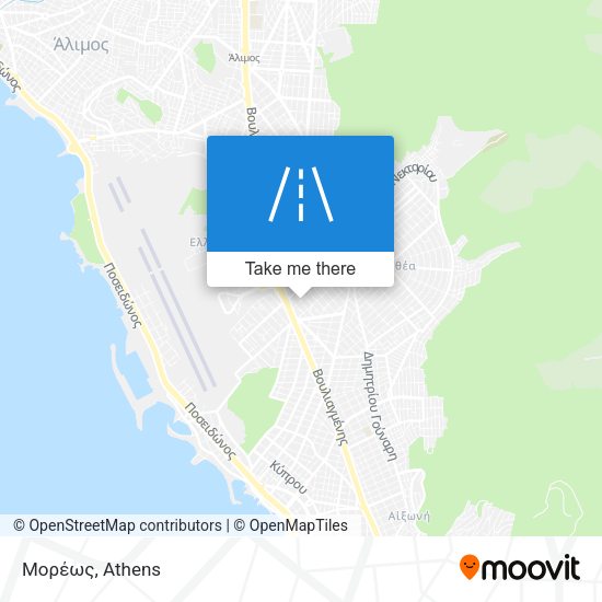 Μορέως map