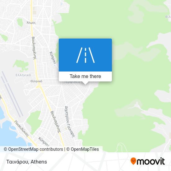 Ταινάρου map
