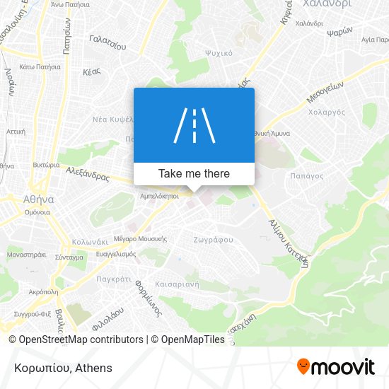 Κορωπίου map