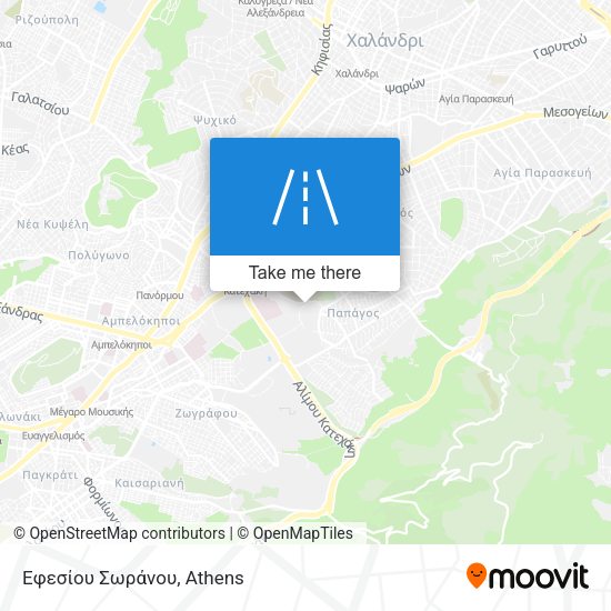 Εφεσίου Σωράνου map