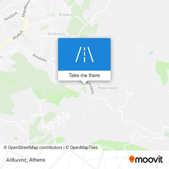 Αίθωνος map