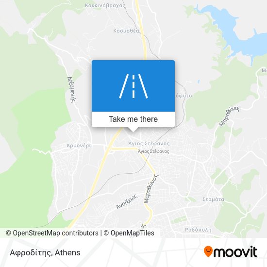 Αφροδίτης map