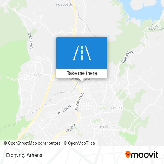 Ειρήνης map