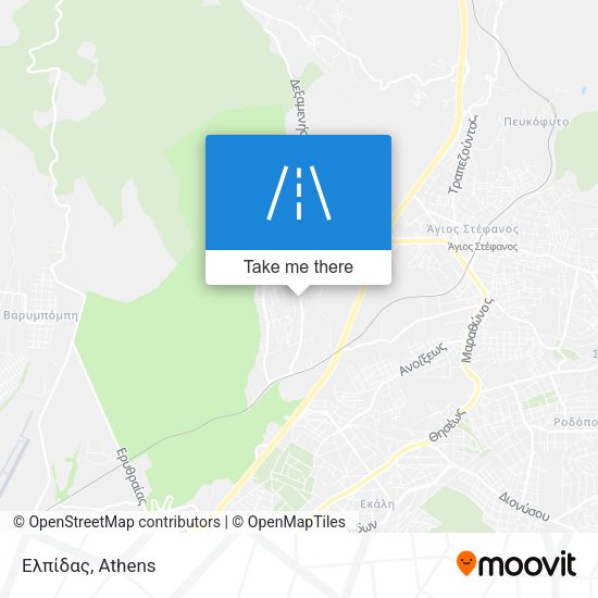 Ελπίδας map