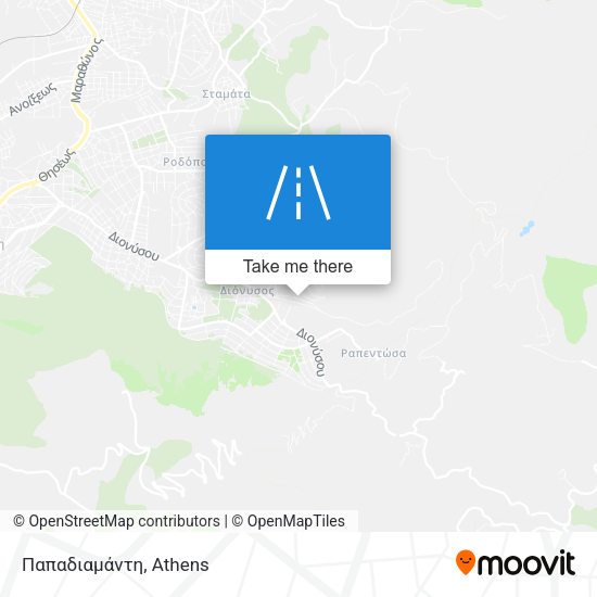 Παπαδιαμάντη map