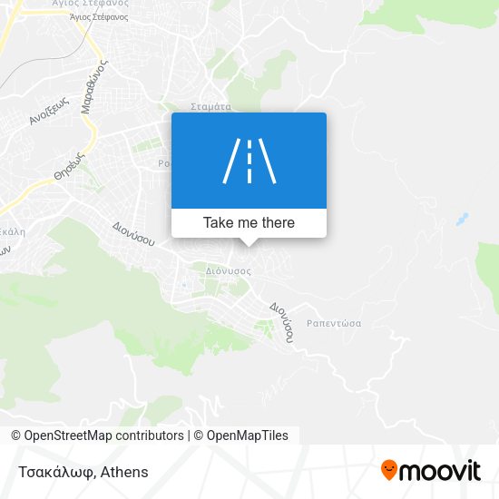 Τσακάλωφ map