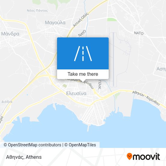 Αθηνάς map