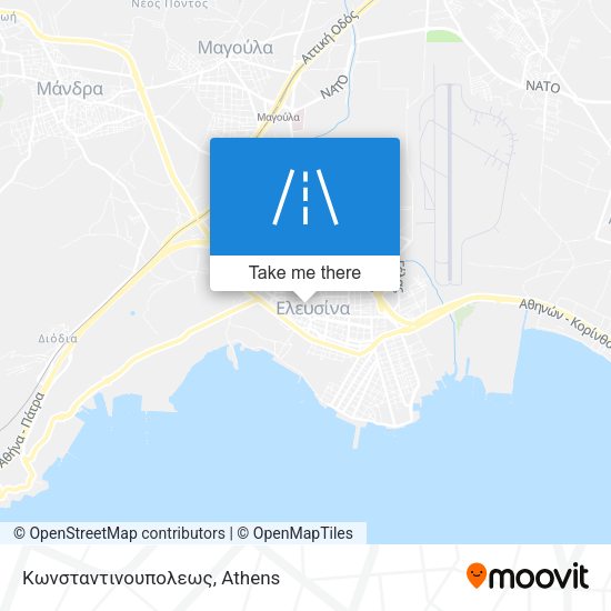 Κωνσταντινουπολεως map