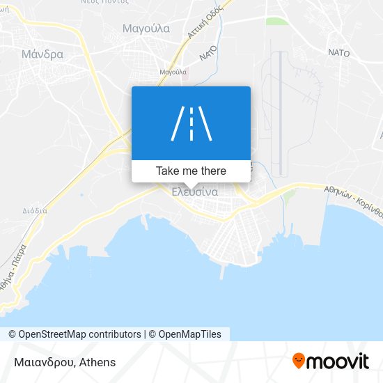 Μαιανδρου map