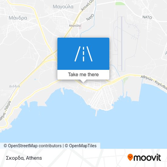 Σκορδα map