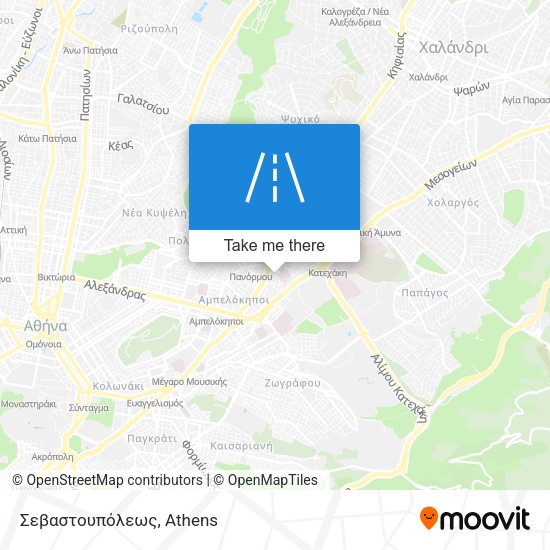 Σεβαστουπόλεως map