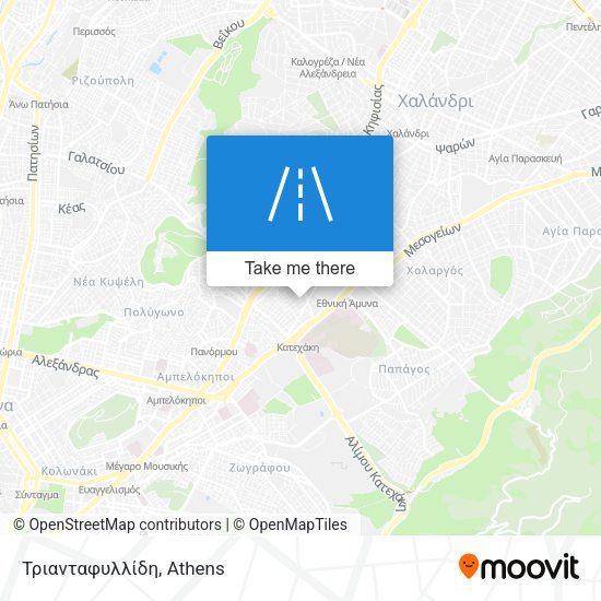 Τριανταφυλλίδη map