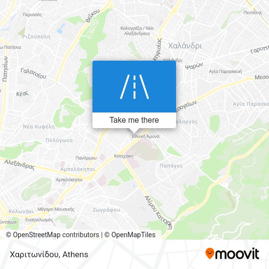 Χαριτωνίδου map