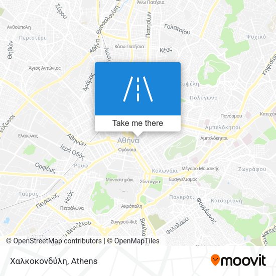 Χαλκοκονδύλη map