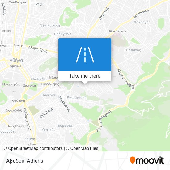 Αβύδου map