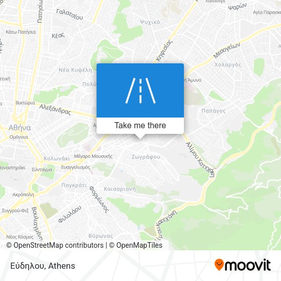 Εύδηλου map