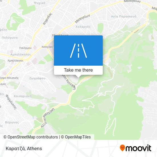 Καρατζά map