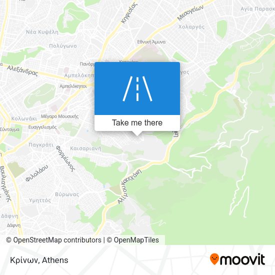 Κρίνων map