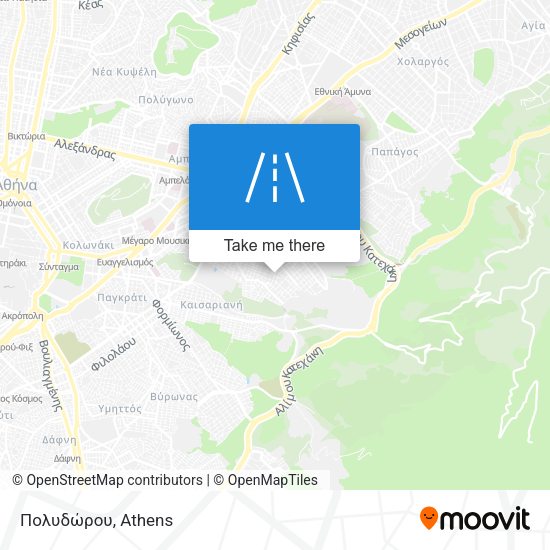 Πολυδώρου map