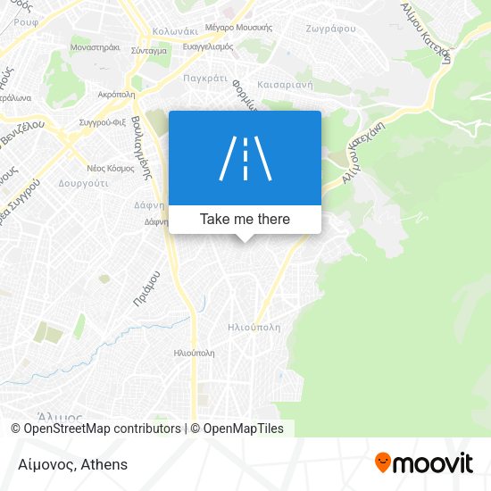 Αίμονος map