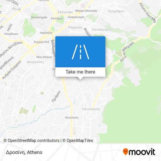 Δροσίνη map