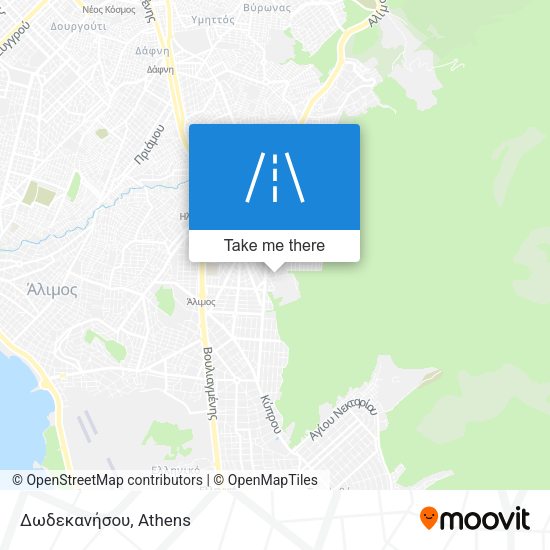 Δωδεκανήσου map