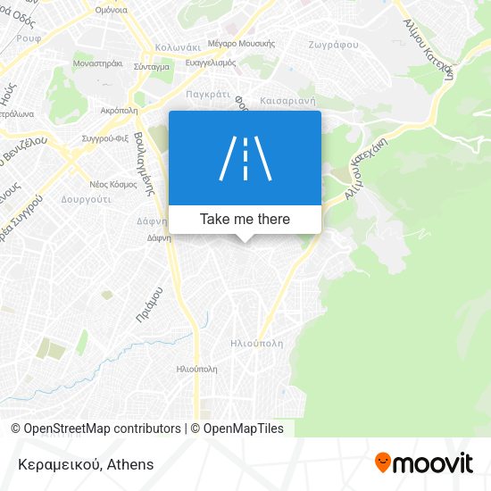 Κεραµεικού map