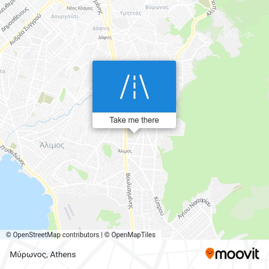 Μύρωνος map
