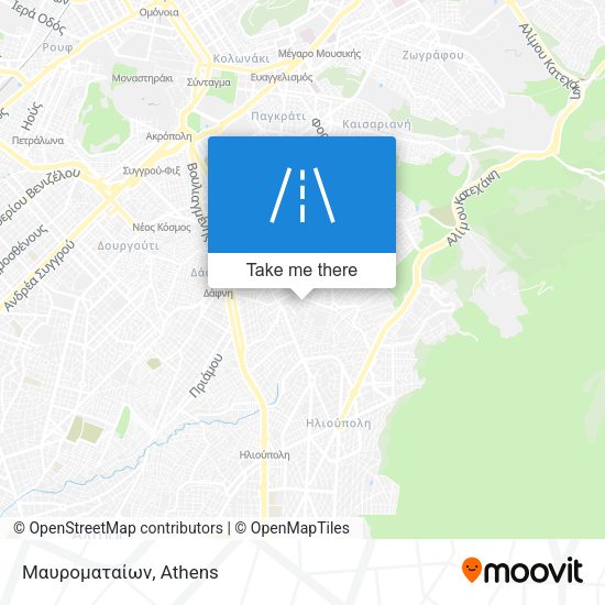 Μαυροματαίων map