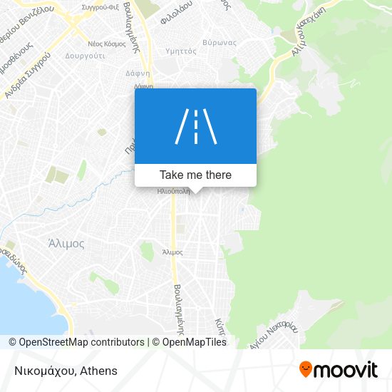 Νικομάχου map