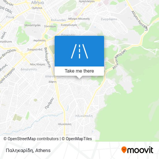 Παληκαρίδη map