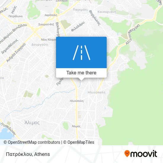 Πατρόκλου map