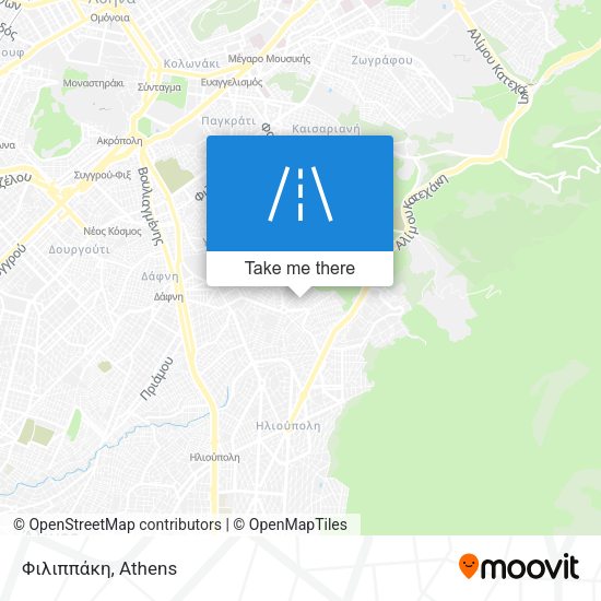 Φιλιππάκη map