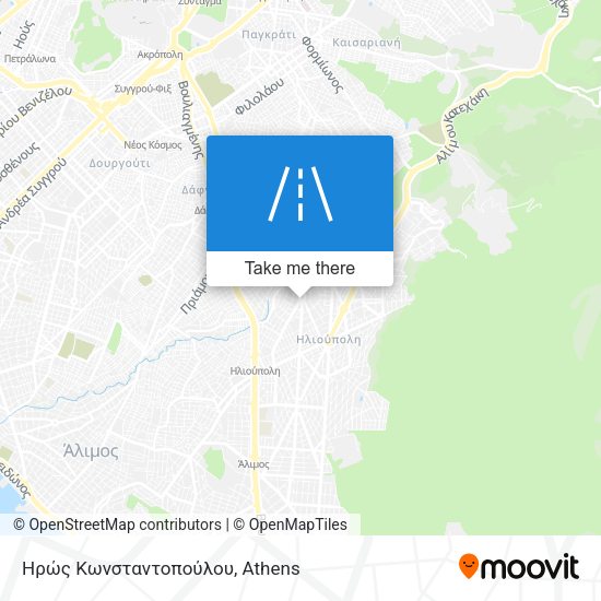 Ηρώς Κωνσταντοπούλου map