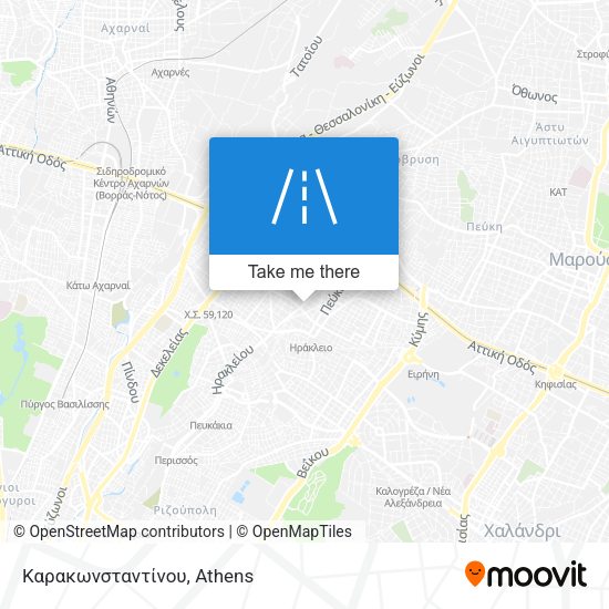 Καρακωνσταντίνου map