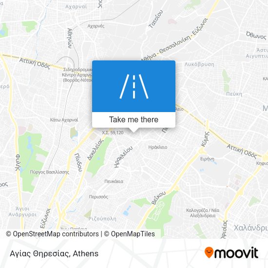 Αγίας Θηρεσίας map