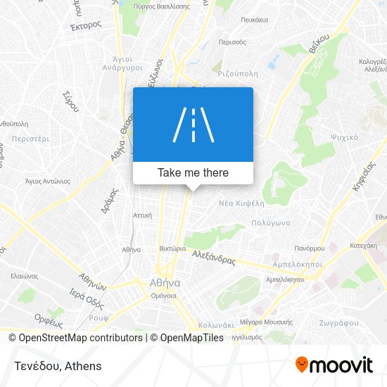 Τενέδου map
