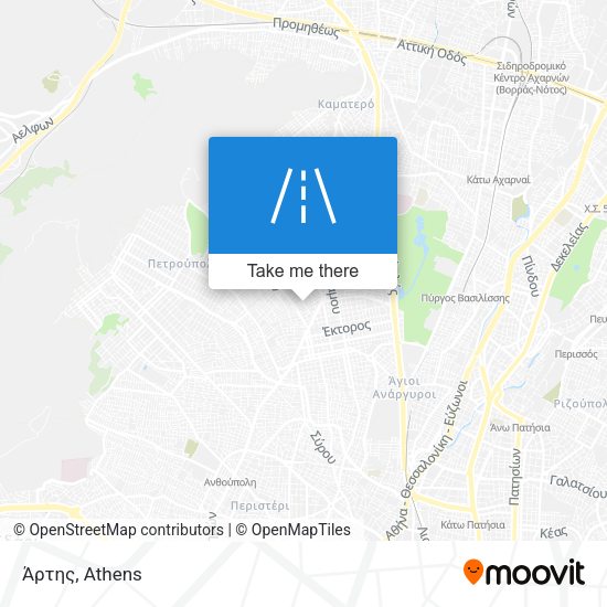 Άρτης map