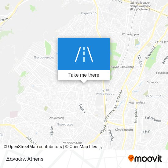 Δαναών map