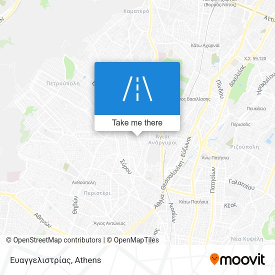 Ευαγγελιστρίας map