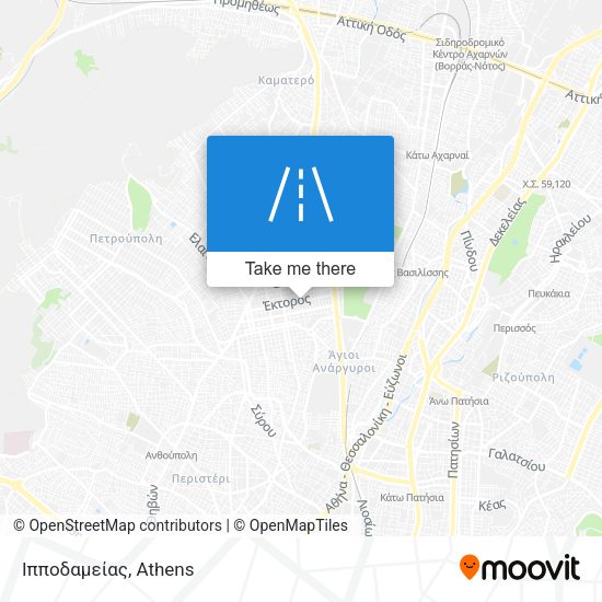 Ιπποδαμείας map